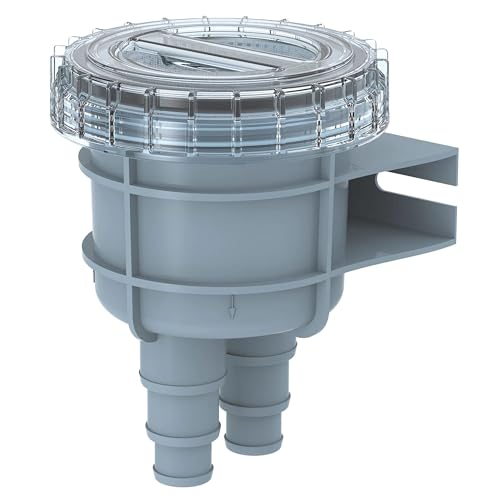 SEAFLO Raw Water Marine Intake Cooling Water Strainer for Boat Fits 1/2