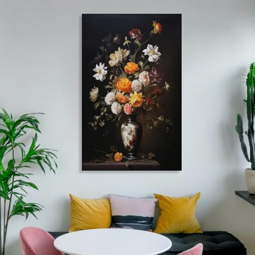 Impression sur toile de qualité supérieure aux motifs de roses