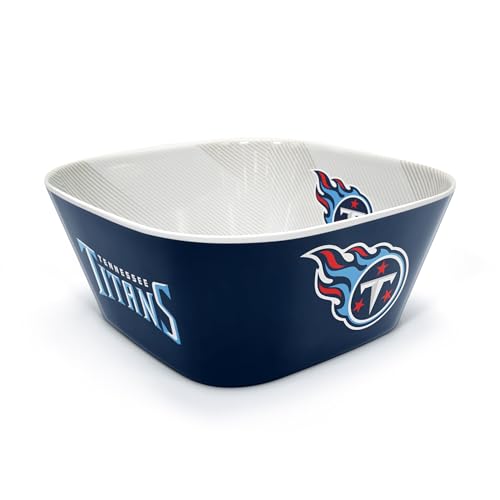 Image of YouTheFan NFL Tennessee Titans Large Party Bowl