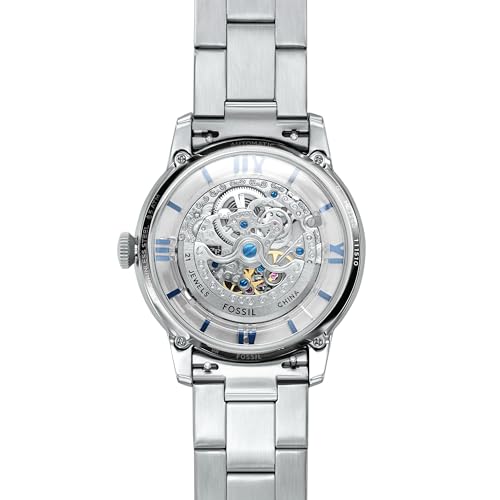 Image of Fossil Men's Watch, Townsman Automatic Stainless Steel Watch for Men