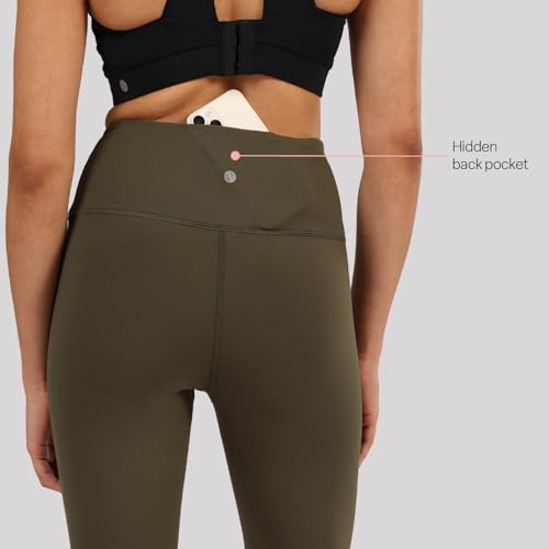 Image of BlissClub Women The Ultimate Leggings | High-Waist | Ankle Length | 4 Pockets | Squat-Proof | Activewear | Tall (for Women Above 5'5)