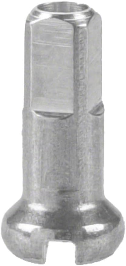 Replacement Compatible with DT Swiss Aluminum Alloy Spoke Nipples - 1.8x12mm Silver for Durable Bicycle Bike