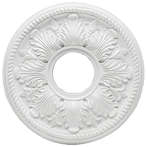 Westinghouse Lighting 77750 Rosetón para techo con acabado blanco Cover