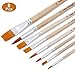 Produktbild Pinsel, Künstler Pinsel Set, 8 Stück Pinselset, Professionelle Künstlerpinsel für Ölgemälde, Perfektes Pinsel Set für Gemälde, Künstler, Acryl, Kreative Körperfarbe und Gouache Malerei