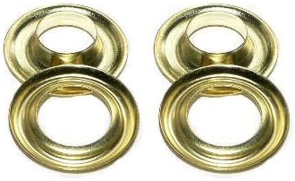 #3 7/16'' Long Neck Brass ClipsShop Grommets Qty 500