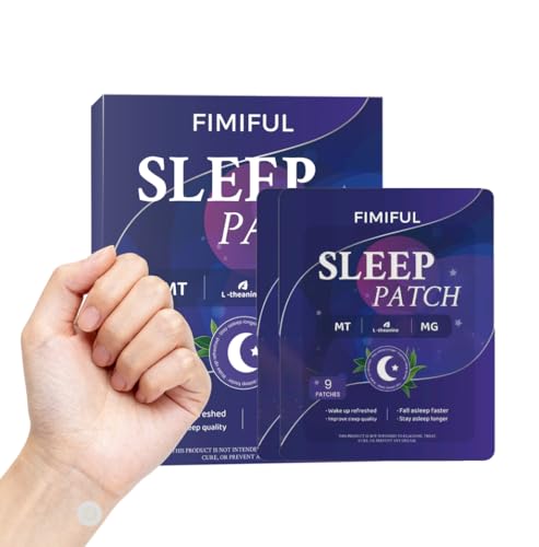 Sleep Patches Melatonin Patch for Adults Microdart Sleep Patch with Magnesium Glycinate L-Theanine Sleep Support Supplement Long-Lasting Night Relax & Wake Up Refreshed for Men & Women-18 Pack
