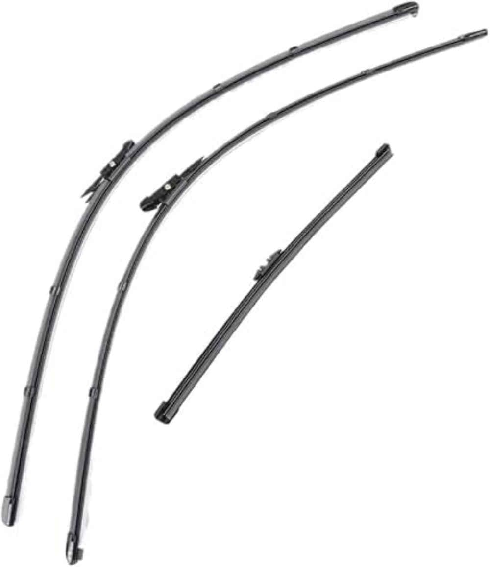 NYSLDSCO Premium Exact Fit Windscreen Wiper Blades for Ford Kuga 2013-2015 2016 2017 Durable Natural Rubber Easy Fit for a Quiet and Streak Free Wipe