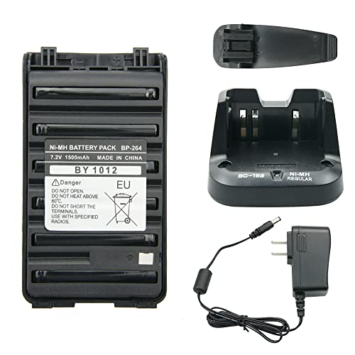 Bp-264 Ni-Mh Battery Charger Bc-192 For Icom Ic-V80 Ic-T70 Ic-F27Sr F3002 F4002 F3001 F4001 Walkie Talkie Charger Base #TOP16
