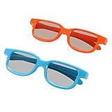 3D-Kinderbrille verarbeitet von TAC Glass + ABS Rahmen, lange Lebensdauer und Umweltfreundlich.