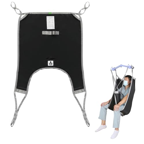 Élingue de levage split-leg 230 kg pour transfert de patient taille grand
