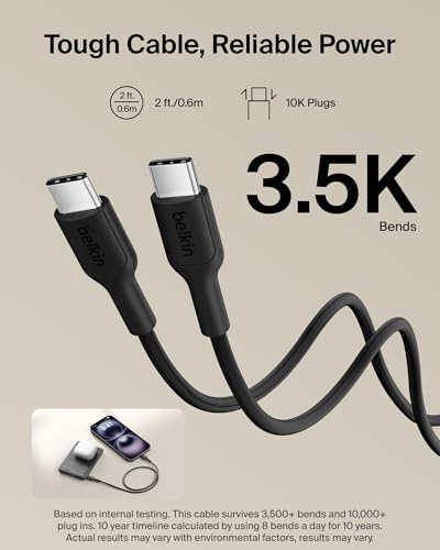 Belkin 5K 7.5W Ultra Slim Portable Power Bank, Supports MagSafe Accessories - image 6
