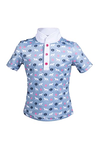 HKM Bria Polo Mixte en maille piquée extensible et col classique
