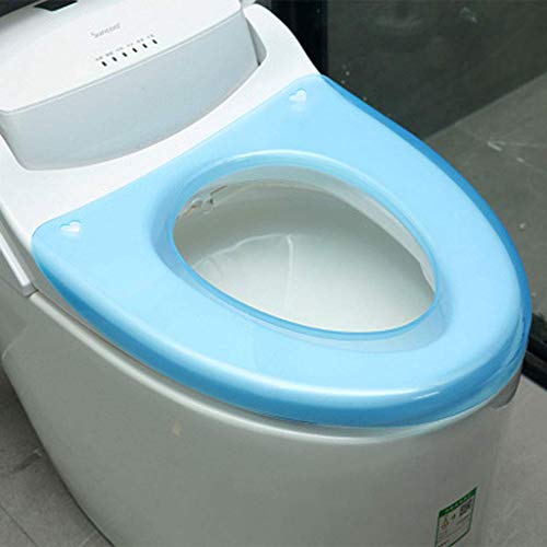 YLKCU Toilettensitzkissen, Toilettensitz, wasserdichter Toilettenbezug, Haushalts-Reiseplastik-Toilettenkissen aus Kunststoff (3er-Pack)