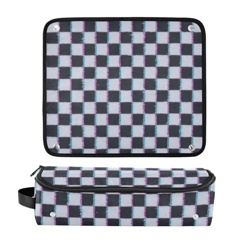Bolsa de viaje para herramientas de cabello con estera resistente al calor miniatura 3