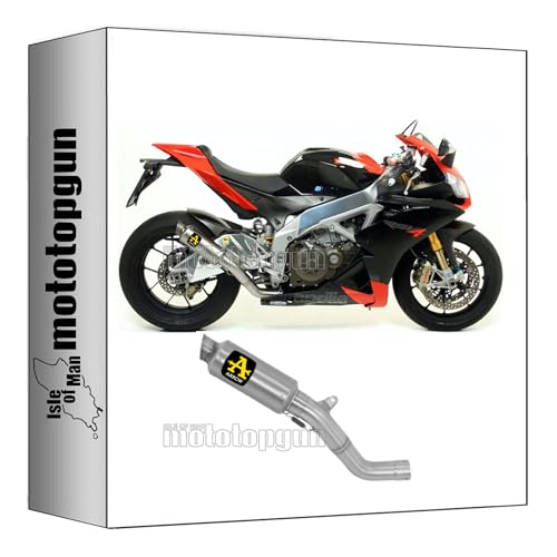 Tubo de escape race gp2 titanio Arrow 71009GP para moto Aprilia RSV4 Factory 2009-2015