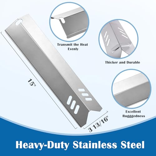 Heat Plate Shield for Dyna-Glo DGF493BNP DGF493PNP DGF493SPB DGF510SBP DGF510SSP DGB515 DGB610SSP Grill Parts, Backyard GBC1460W BY13-101-001-12 GBC1255W GBC1349W BHG BH13-101-099-01 Replacement Parts