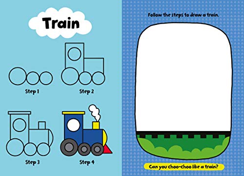 My First Learn-To-Draw: Things That Go: Coloring Book for Toddlers with 25 Wipe Clean Activities and Marker (My First Wipe Clean How-To-Draw) 5 My First Learn-To-Draw: Things That Go: Coloring Book for Toddlers with 25 Wipe Clean Activities and Marker (My First Wipe Clean How-To-Draw)