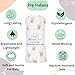 BlessEver Muslin Swaddle Blanket for Unisex, Soft Breathable and Skin-Friendly Baby Swaddles for Boys & Girls, Newborn Receiving Blanket, Boba Blankets Babies, Large 42 x 47 inches