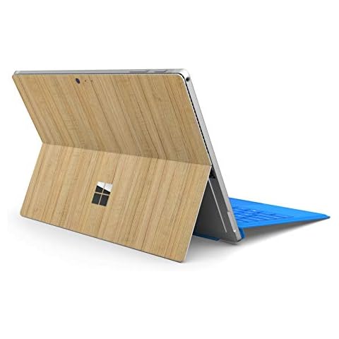 Skins4u Slim Premium Skin Klebeschutzfolie Tablet Schutzfolie Cover für Microsoft Surface Pro 4 5 6 Skins Aufkleber Eiche Cover