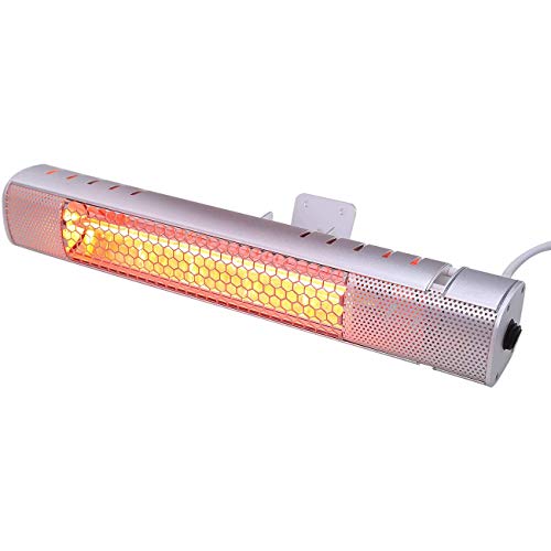 Deckenheizstrahler, Heizpilz, Heizstrahler, Terrassenstrahler, Infrarot, Decke Heizgerät, Infrarotstrahler, Wärmestrahler, Terrasse,