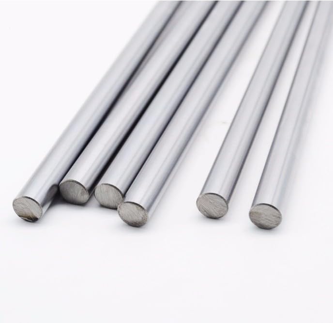 Image of 4EFE Stainless Steel 304 Smooth Rod, 8mm Diameter, 300mm Length, 2 Pieces, for DIY Projects