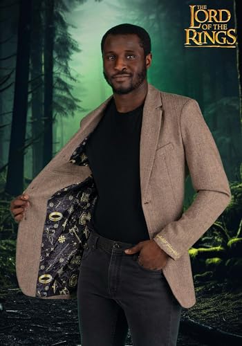Lord of the Rings Blazer for Adults, Men's LOTR Suit Jacket, Movie Themed Business Casual Outfit for Work2