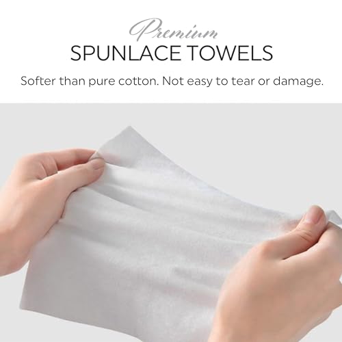 Image of MED PRIDE Premium Spunlace Towels, 12 Packs of 90 (1080 Towels), 12 inch x 13 inch, Ultra Soft, Disposable, Durable, Multipurpose, Lint-Free, Latex-Free