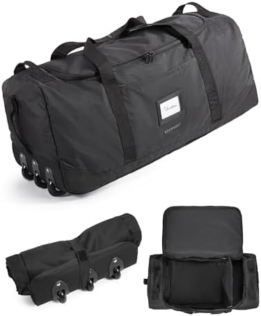 BAGSMART 83L Foldable Travel Bag, Large Duffle Bag for Travel, Du...