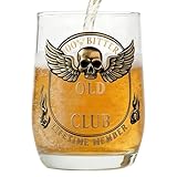 Generico Vasos de licor vintage gruesos y de larga duración | Vasos retro, para hombres y mujeres amantes de los cócteles bourbon cumpleaños casa bar tienda cocina