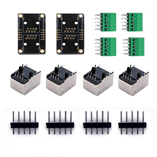 Treedix Adaptador RJ45 Hembra a Hembra x2 miniatura 6