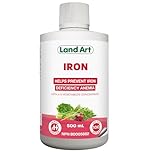 Liquid Iron Supplement for Women, with Vitamin C, Maximum Absorption, Vegetarian, Non-GMO, Gluten-Free, Sugar-Free, Supports Red Blood Cell Production, Energy Boost, Made in Canada, 500ml