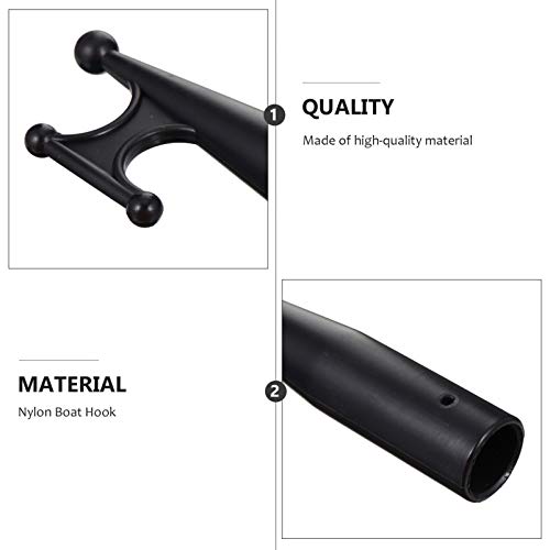 Yardwe Gancho de Barco de Náilon Barco Caiaque Jangada Bote Gancho Cabeça de Substituição Acessório