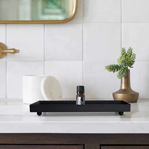 Rectangle-Black-Matte-Metal-Tray-Suit-for-Candle-Holder-Vanity-Decor-Projects-Bathroom-Toilet-Tank-Tray-Perfume-or-Jewelry-Storage-and-Coffee-Table-Centerpiece Rectangle Black Matte Metal Tray Suit for Candle Holder Vanity Decor Projects Bathroom Toilet Tank Tray Perfume or Jewelry Storage and Coffee Table Centerpiece