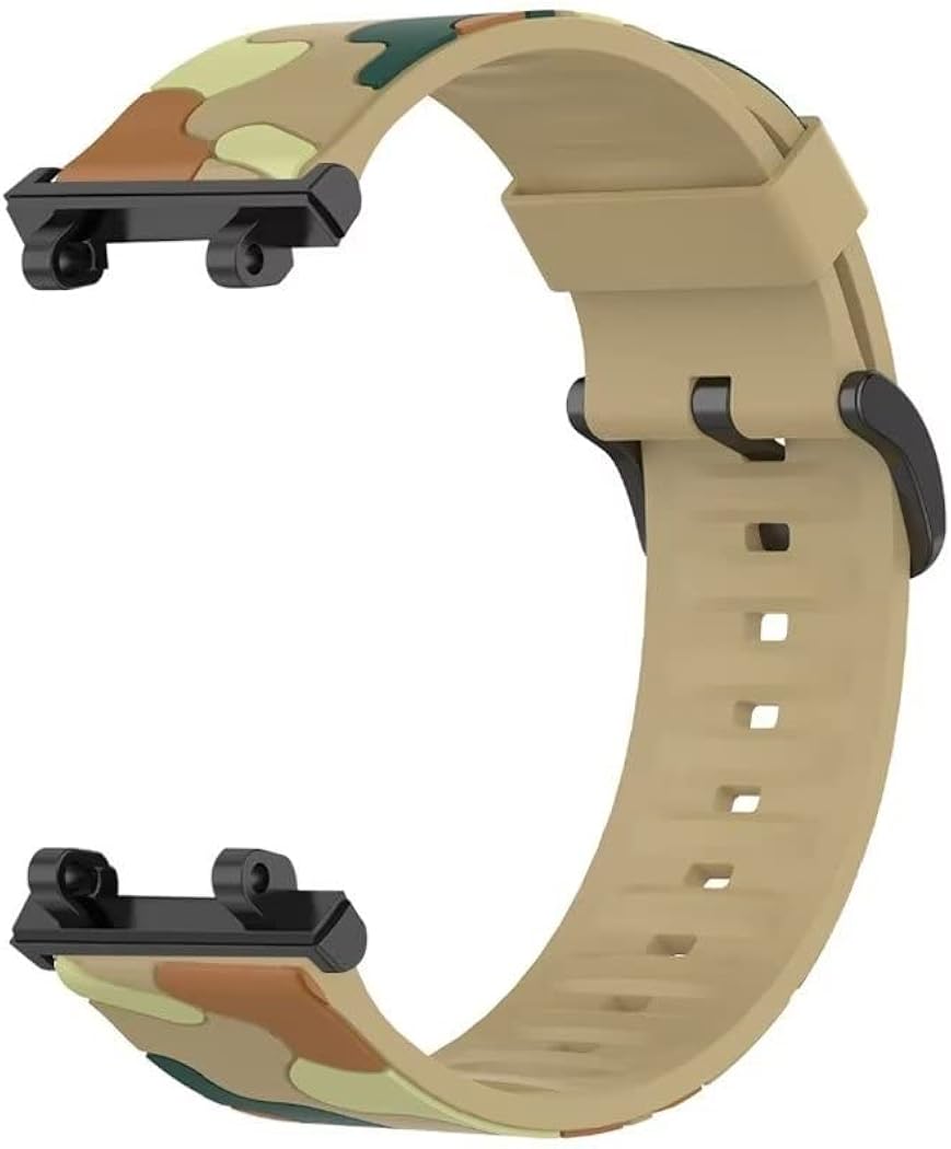 Silicone Strap Compatible for Amazfit T-rex 2 Smartwatch Camo/Camouflage Sport Watch Wristband Replacement Bands : Clothing, Shoes & Jewelry