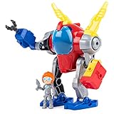 RUSTY RIVETS, Mechsuit, Snap 'N' Build Construction with Lights, Sounds, & Rusty Figure, for Ages 3 & Up