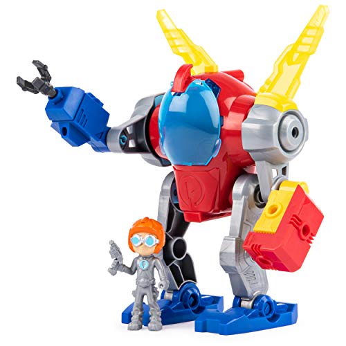 RUSTY RIVETS, Mechsuit, Snap ‘N’ Build Construction with Lights, Sounds, & Rusty Figure, for Ages 3 & Up