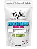 Electrolyte Powder Unflavoured – Zero Sugar Hydration Mix | 312 Servings | Keto, Fasting & Endurance – Sodium, Potassium, Magnesium (250g)