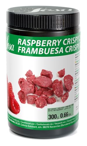 SOSA Crispy Frambuesa liofilizada 2-10mm - Bote 300grs - Uso alimentario