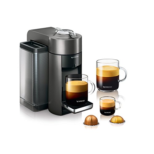 $161.00: Nespresso Vertuo Coffee and Espresso Machine by De'Longhi, 54oz, Titan Grey - image 6