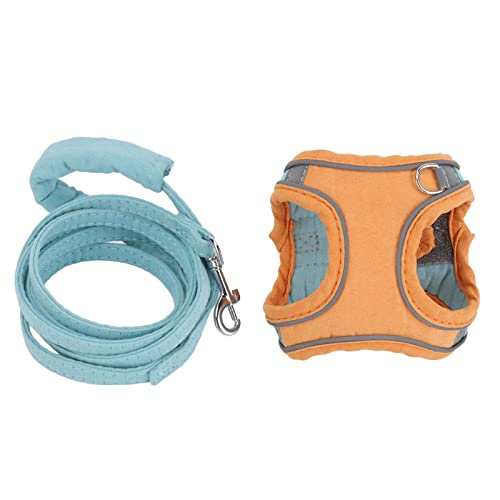Naroote Conjunto de Coleiras para Gatos, Coletes Refletivos à Prova de Fuga e Coleiras para Caminhad