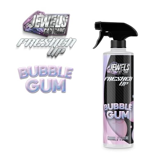 Jewels - Freshen UP - Spray luftfräschare - Insane doft långvarig (BubbleGum, 500 ml)