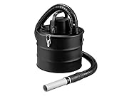 Set Inhalt: Aschetank, flexibler Schlauch, Aluminiumdüse, Gummirohr, HEPA-Filter