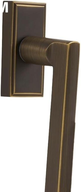 window handle， Brass Knurled Window Lock Handle Highest Casement Lever Modern Design and Door Accessories Handles(C03 006ca ab)