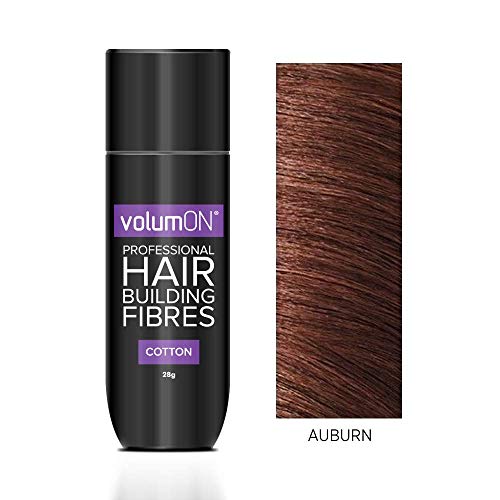 VolumON Professional Hair Building Cotton Fibre For Auburn Hair