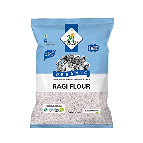 Image of 24 Mantra Organic Ragi Flour, 1kg
