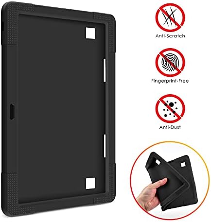 KATUMO Universal Case 10.1 Inch Soft Thin Silicone Protective Case for Dragon Touch K10/M10, Yestel X7, Lectrus 10", LNMBBS 10", Pritom 10", TOSCiDO 10", Winsing 10" Rubber Cover Case