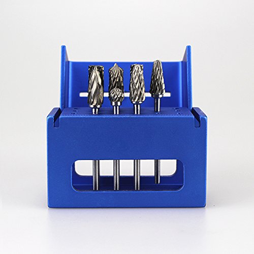 10 piezas fresas de carburo de tungsteno para corte y pulido miniatura 2