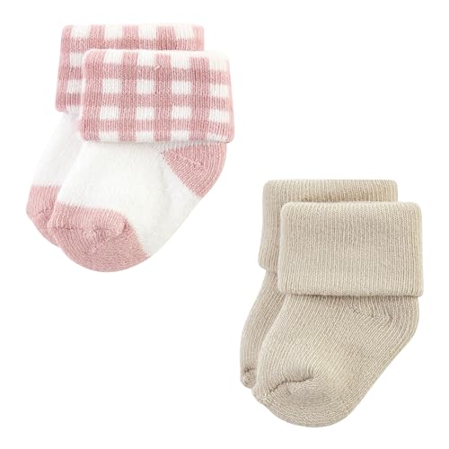 Image of Hudson Baby Baby 8-pack Cotton Rich Newborn and Terry Socks