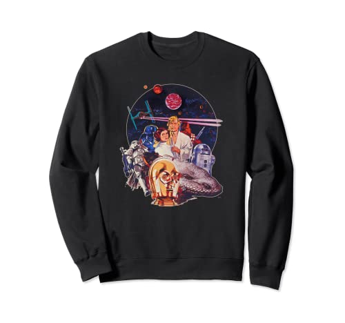 Sweat Star Wars Episode IV vintage imprimé affiche de film originale pour adulte