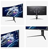 Hisense 34 Inch Gaming Monitor 34G6QUK, WQHD 3440x1440p, 240Hz, 1ms MRPT, Built-in Speaker, Curved, Black - Image 9
